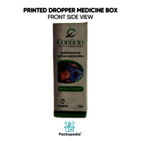 Printed Dropper Medicine Box - Pharma