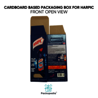 Cardboard Based Box For Harpic With Multi-Color Printing, 100% Sustainable And Eco-Friendly