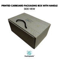 Printed Carboard Packaging Box With Handle