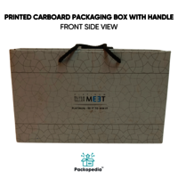 Printed Carboard Packaging Box With Handle