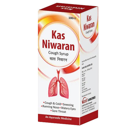 Kas Niwaran Cough Syrup - Age Group: For Adults