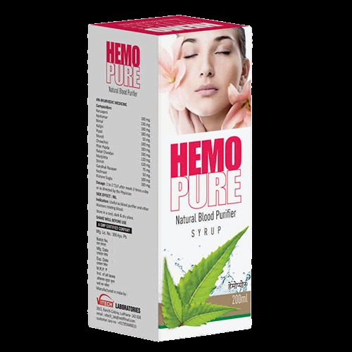 Hemopure Syp ( Blood Purifier) - Shelf Life: 1 Years