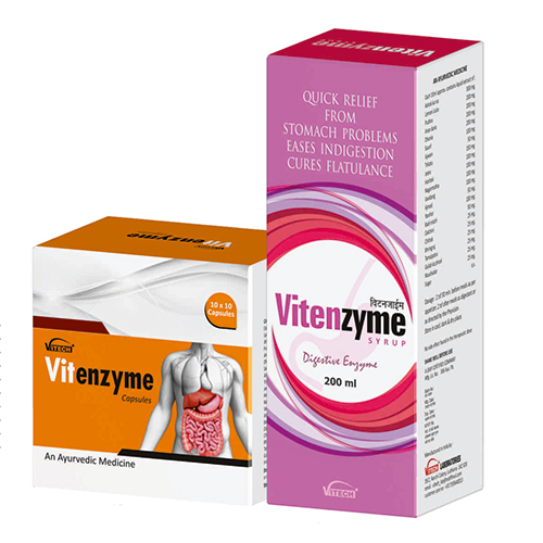 Vitenzyme Digestive Syrup - Age Group: For Adults