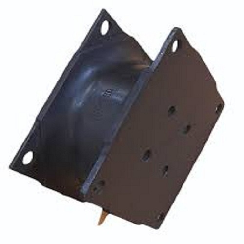 Vibratory Roller Rubber Mounting Pads - Color: Black