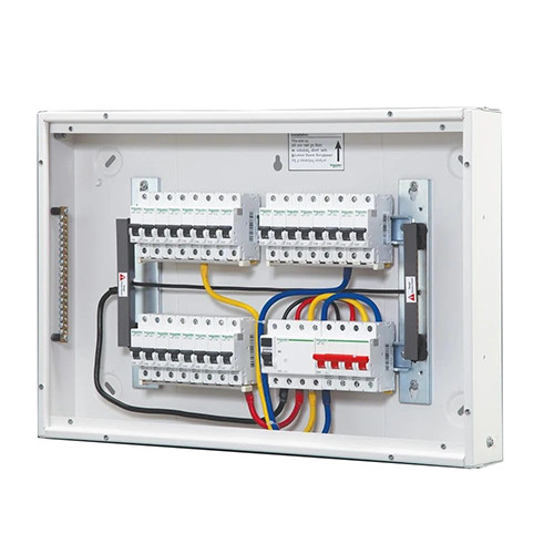 Double Door Distribution Board - Color: Grey