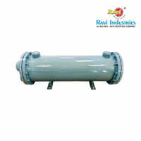 Copper Heat Exchanger - Tube Heat Exchanger, Blue Color, New Condition, 220 Volt Usage For Industrial Applications
