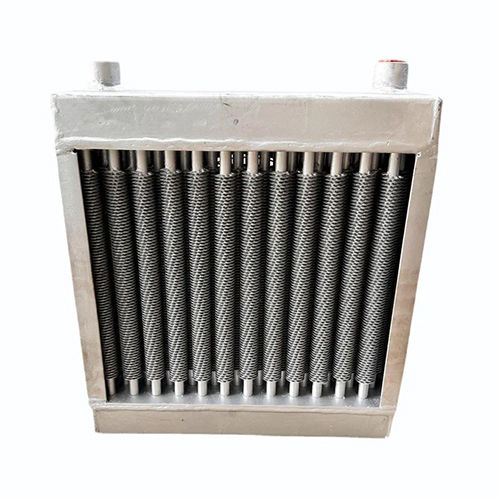 Air Cooled Heat Exchanger - Silver, 1 Year Warranty | Industrial Usage, Electrical Power Supply, AC Compatible