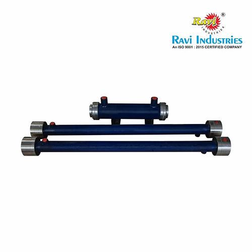 Hydraulic Booster Compressor Gas Heat Exchanger - Body Material: Stainless Steel