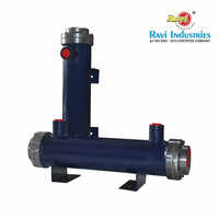 Hydraulic Booster Compressor Oil Heat Exchanger - Body Material: Stainless Steel