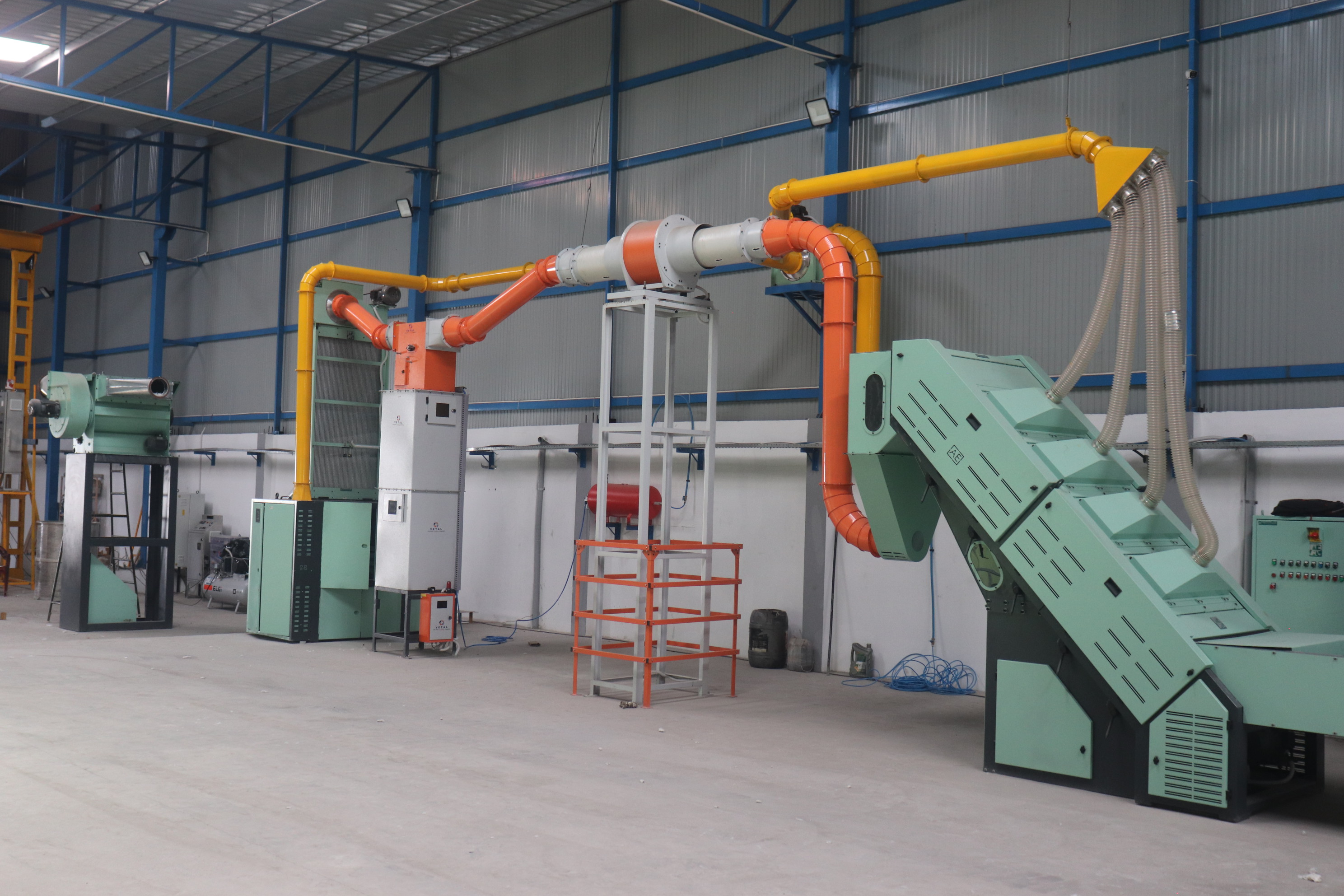 Semi Automatic Surgical Cotton Roll Making Plant - Power: 85 Horsepower (Hp)