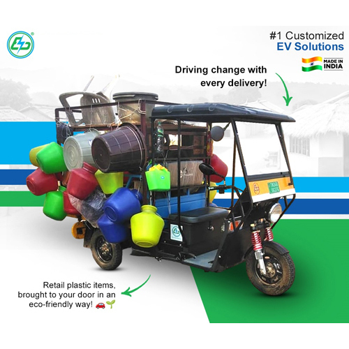 Electric Rickshaw Loader - Battery Life: 3 Years