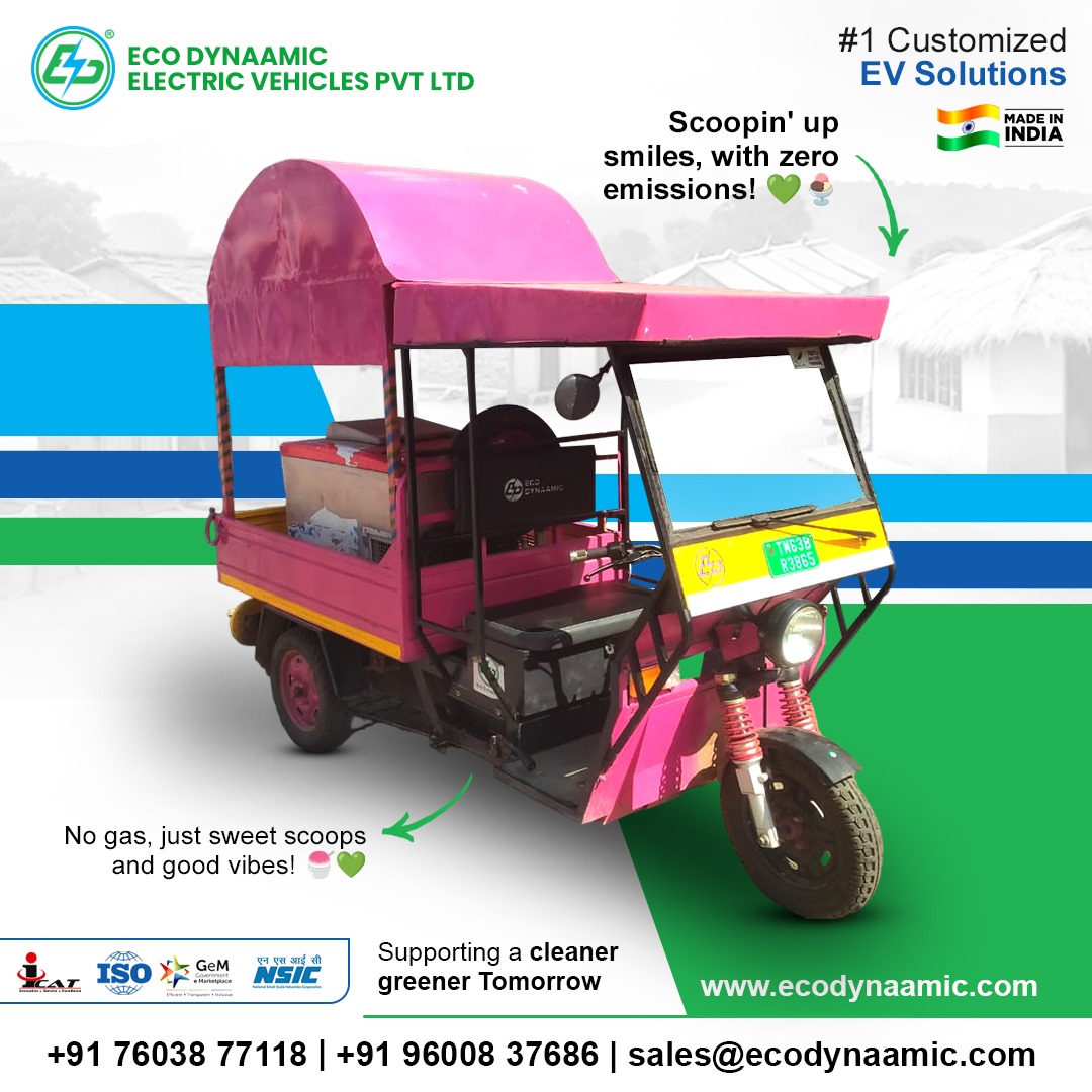Electric Rickshaw Loader - Battery Life: 3 Years