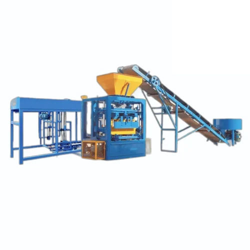 Automatic Hollow Block Making Machine - Color: Blue