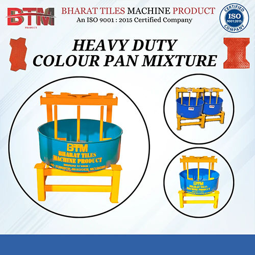 Colour Pan Mixer - General Use: Construction