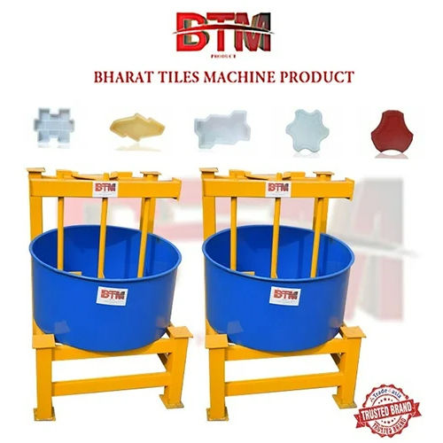 Semi Automatic Pan Mixer Machine