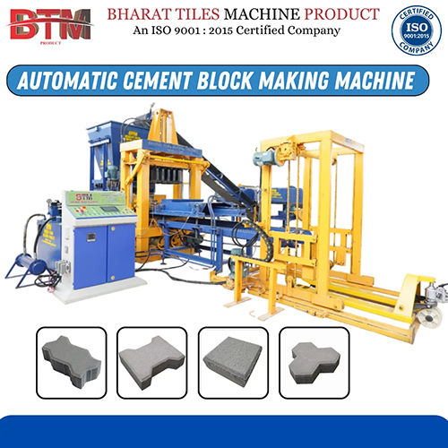 Automatic Cement Brick Making Machine