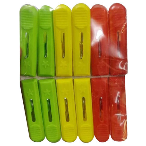 Plastic Micra Cloth Clip - Color: Multicolor