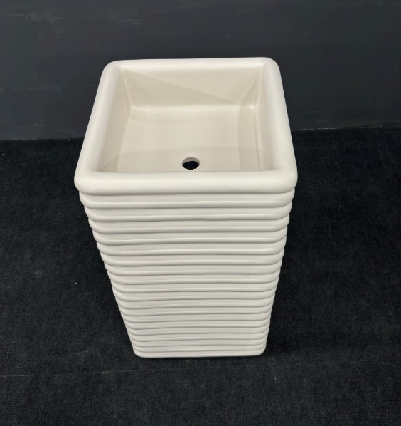 Artificial Stone Stand Basin - Installation Type: Floor Mounted