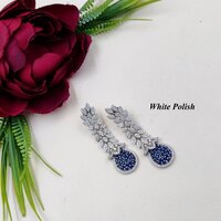 Shimmering Glamorous  American Diamond Earring