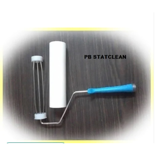 Adhesive Sticky Roller - Water Soluble Acrylic Ester Material, 4-12 Inch Sizes, White | Strong Adhesive Power, Ergonomic Handle, Peelable Sheets, Versatile for Cleanroom and Industrial Use