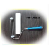 Adhesive Sticky Roller - Water Soluble Acrylic Ester Material, 4-12 Inch Sizes, White | Strong Adhesive Power, Ergonomic Handle, Peelable Sheets, Versatile For Cleanroom And Industrial Use