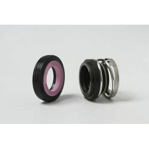 Water Pump Seals - Bellow Style, 18 mm, 25 mm, 28 mm | Silver and Black Color, Durable and Reliable for Industrial Use