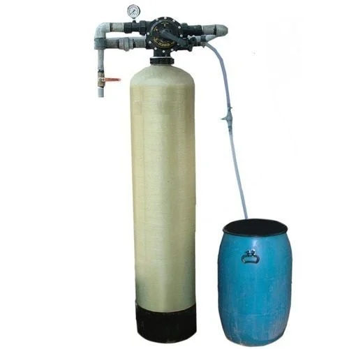 Industrial Water Softener - Mild Steel, 240V Electric Full Automatic | Efficient Borewell Water Treatment System