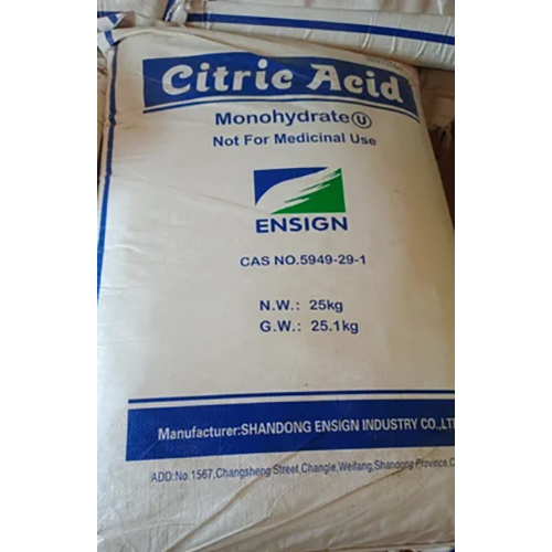 CAS NO_5949 -29-1 Mesh Citric Acid Monohydrate
