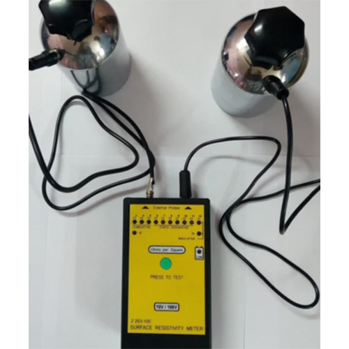 100 V Surface Resistivity Meter - Application: Suitable For Electronics Manufacturing