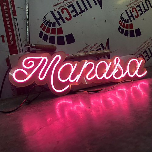 Neon LED Signage Board