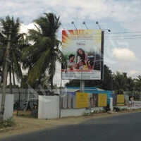 Customized Unipole Hoarding