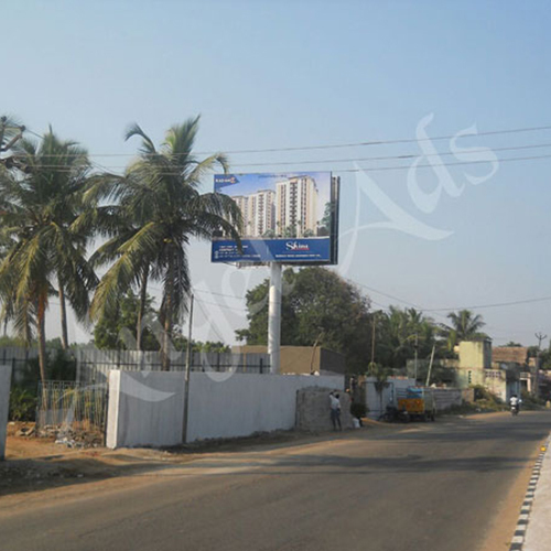 Customized Unipole Hoarding