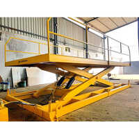 Electrical Scissor Lift - New Yellow Design | Strong, Durable Industrial Performance