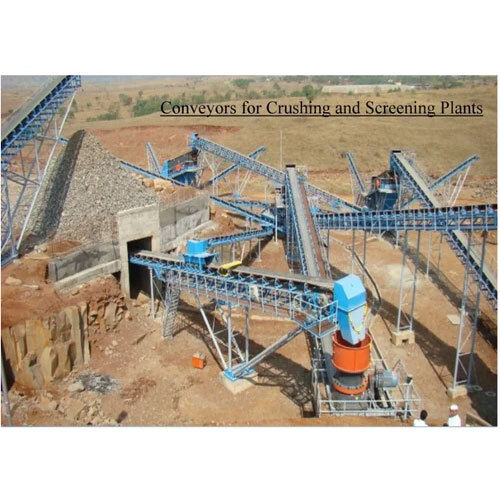 Crushing Conveyor Belts System - Material: Aluminium