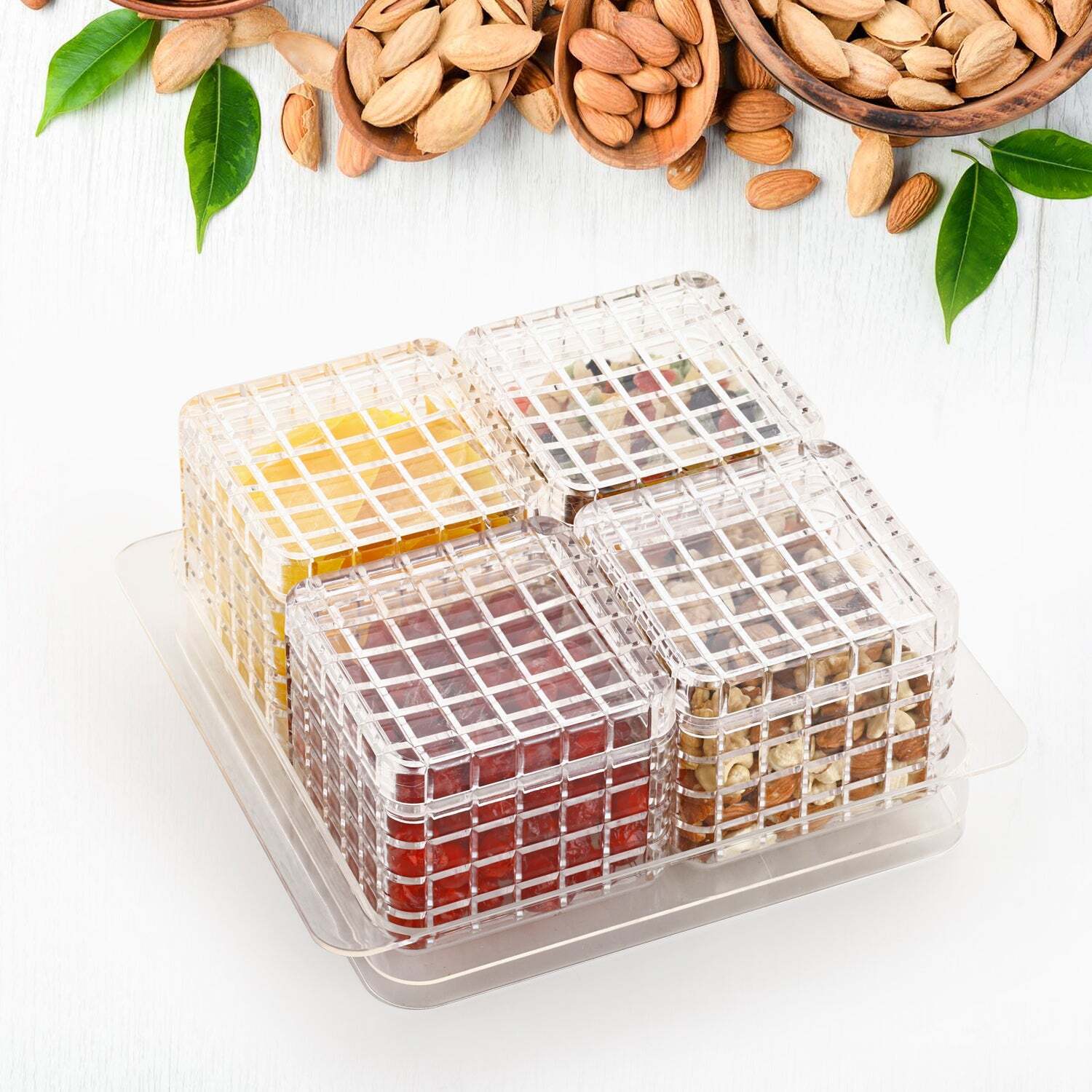 Ganesh Multipurpose Gift Set, Dry fruit Candys