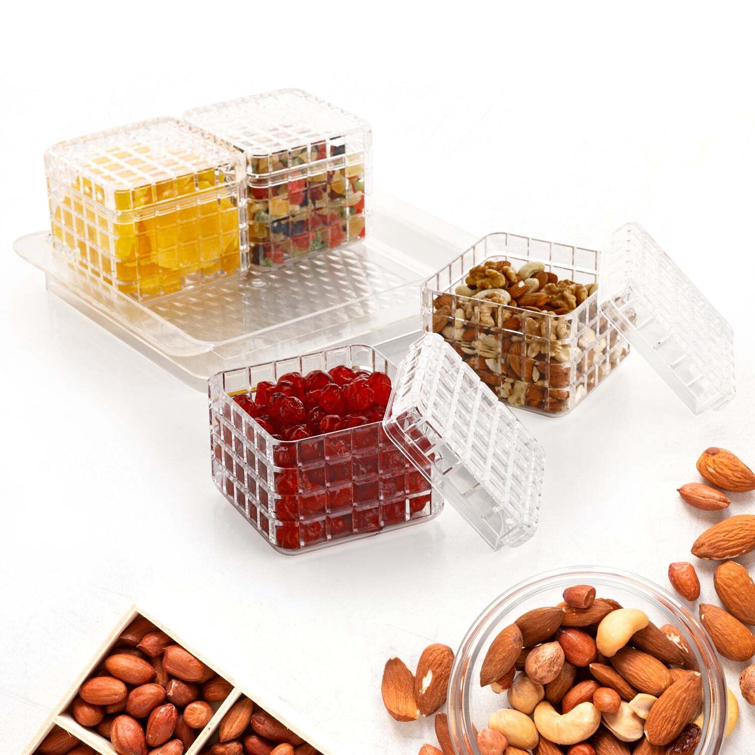Ganesh Multipurpose Gift Set, Dry fruit Candys