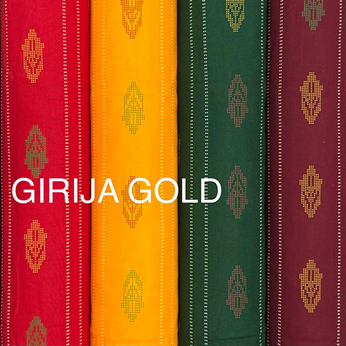 Girija Gold Kurti Fabric