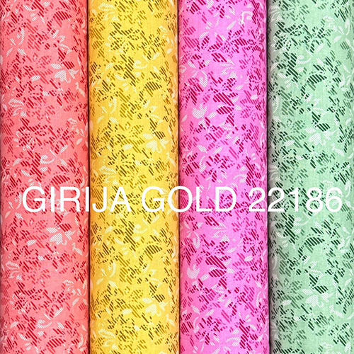 22186 Girija Gold Kurti Fabric