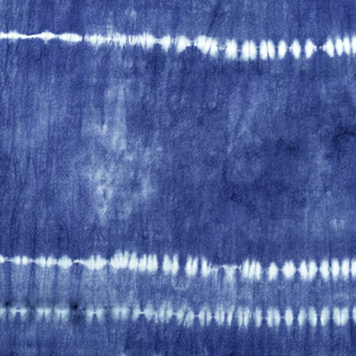 Shibori Fabric Blue Print