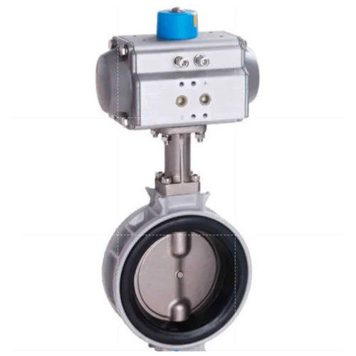 Stainless Steel Pneumatic Butterfly Valve - Application: Industrial