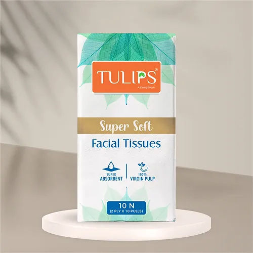 2 Ply 10 Pulls Super Soft Pocket Tissue Paper - Age Group: Women