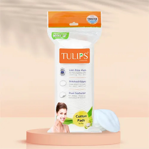 50 pcs सूती पैड ज़िपलॉक बैग