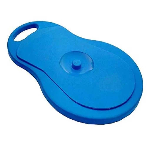 Plastic Medical Bed Pan - Color: Blue