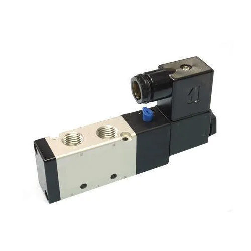 Pneumatic Solenoid Safety Valve - Color: Silver