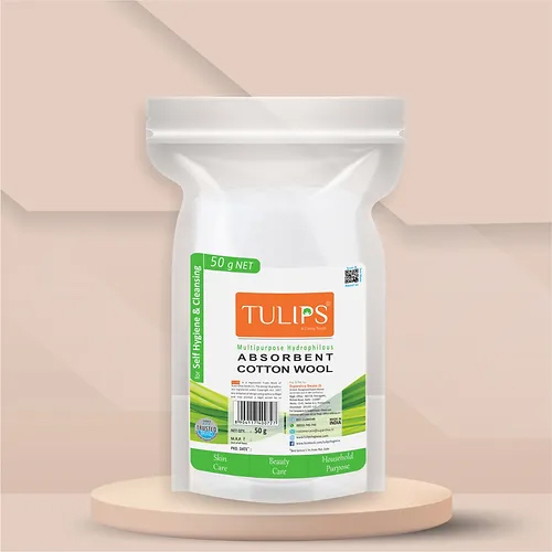 50gm Absorbent Cotton Roll Ziplock Bag
