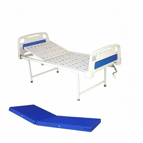 Regular Hospital Semi Fowler Bed - Color: White