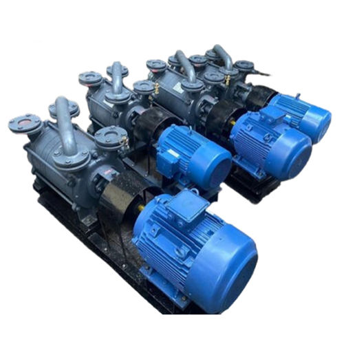 Liquid Ring Vacuum Pump For Pharma Industries - Color: Blue