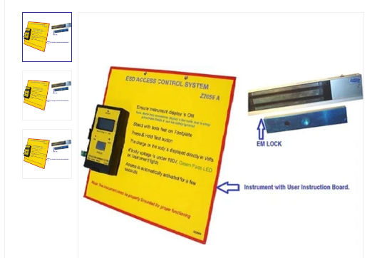 Esd Access Control Systems - Color: Yellow