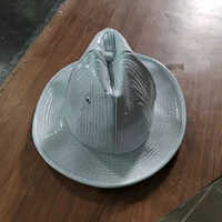 Traffic Police Cap - High-quality Polyester, 22.5 Cm Size, Grey Color | Customized Logo, Formal Hat Style, Comfort For Officers