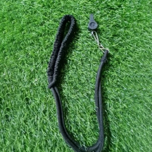 Polyester Plain Security Lanyard - Color: Black